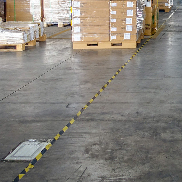 25P5-PVC 安全表示テープ  アメリカのOSHA規格認定品