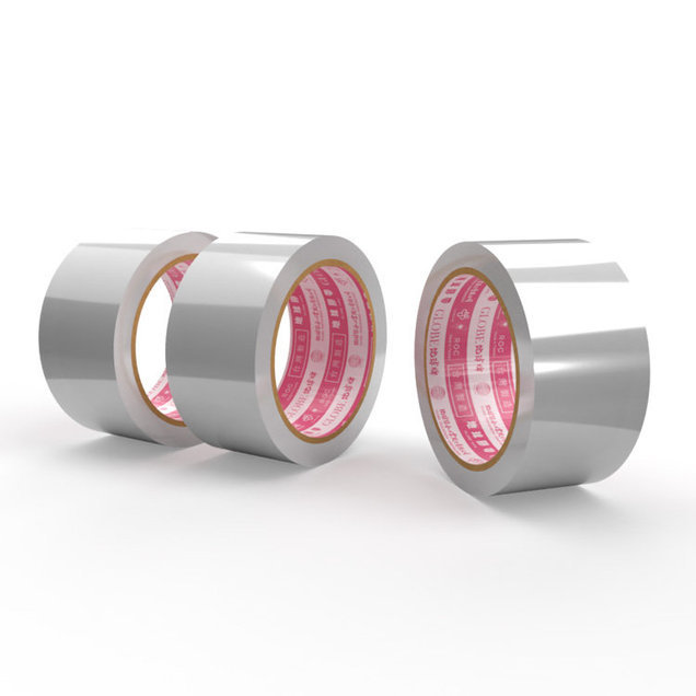 700-粉红地球 透明 OPP 包装胶带